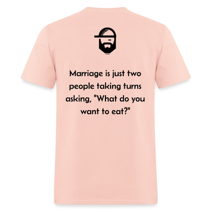 Marriage Dad Joke Shirt - blush pink 