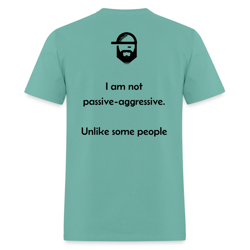 passive aggressive dad joke shirt - aquatic