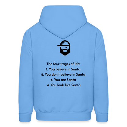 Life Stages Dad Joke Hoodie - carolina blue