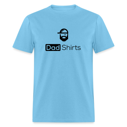 Audiobook Dad Joke Shirt - aquatic blue