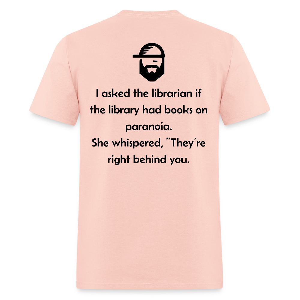 paranoia dad joke t-shirt