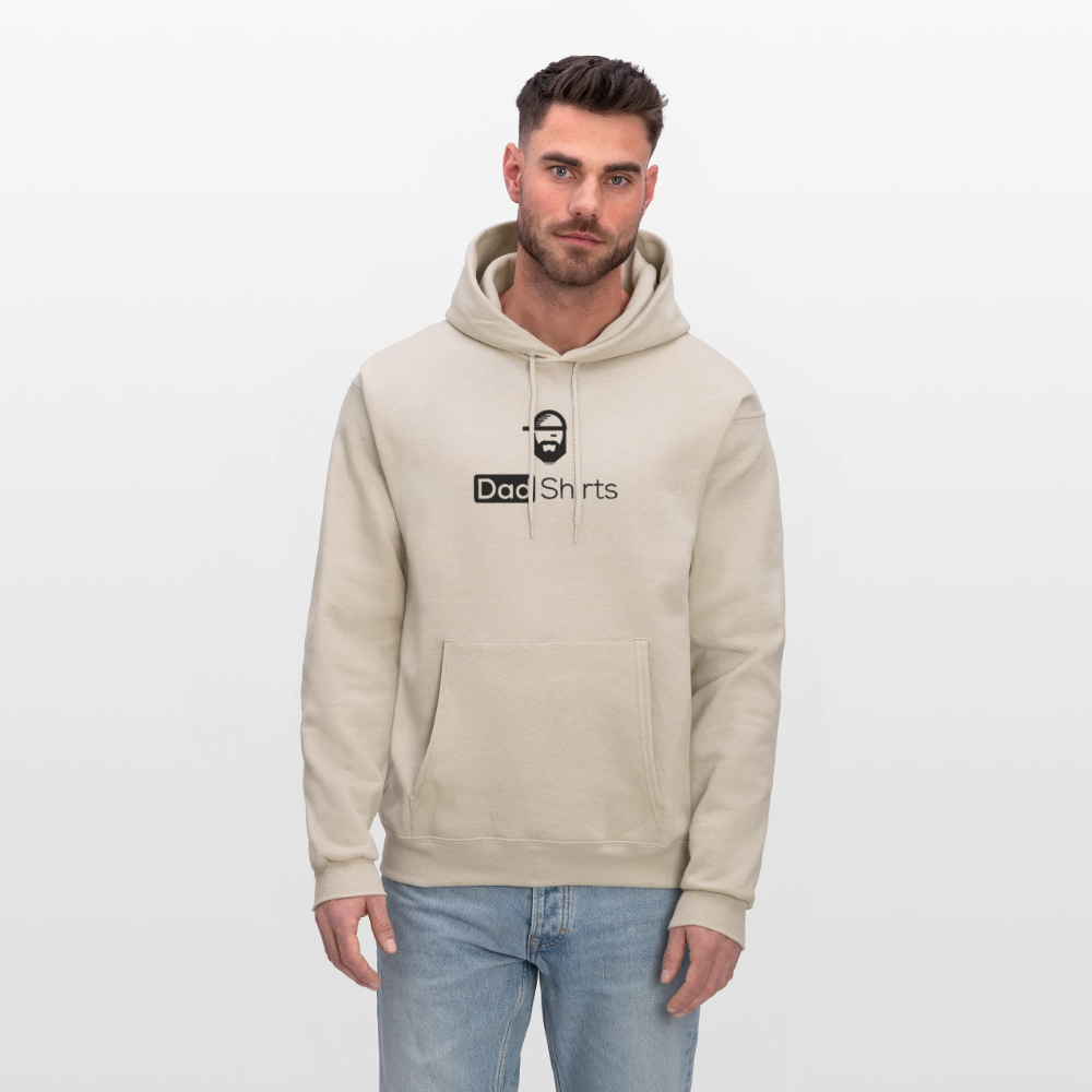 life stages dad joke hoodie - sand