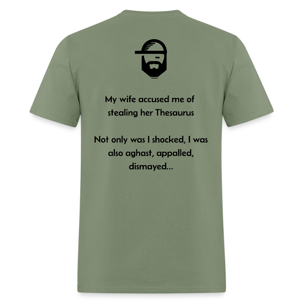 thesaurus dad joke t-shirt