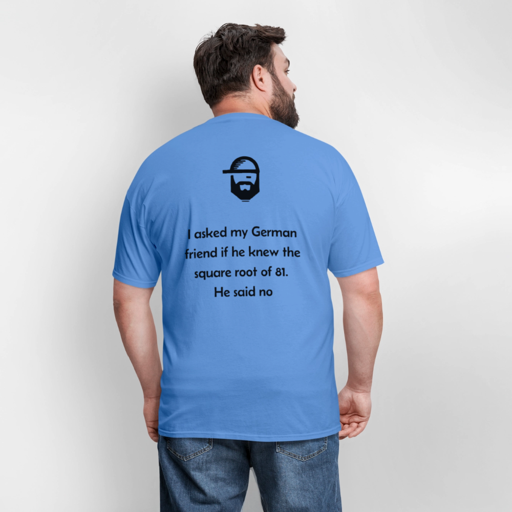 Math Dad Joke Shirt - carolina blue