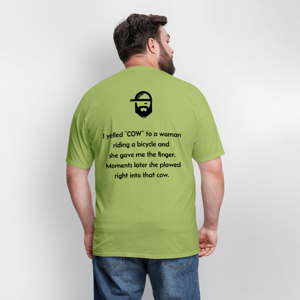 COW Dad Joke Shirt - kiwi