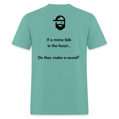 Deep Questions Dad Joke Shirt - aquatic