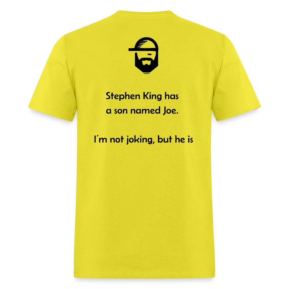 joking dad joke shirt - yellow