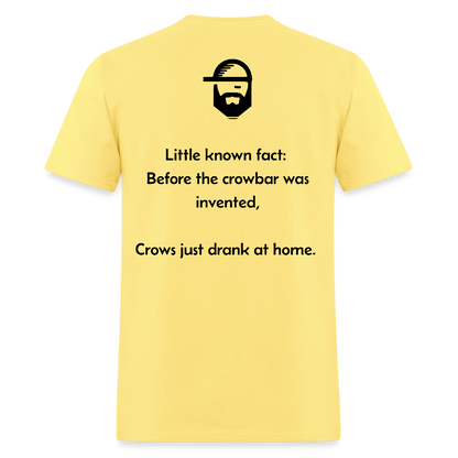 "Crowbar" - Unisex Classic T-Shirt - cornsilk