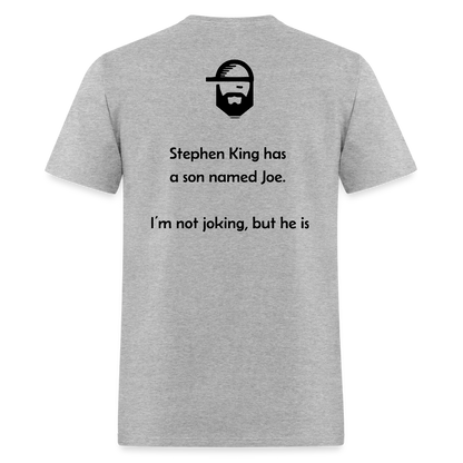Joking Dad Joke Shirt - heather gray
