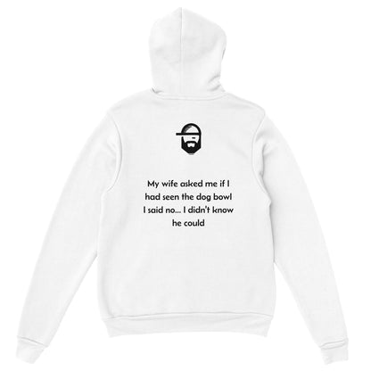 Dog Bowl Dad Joke Hoodie