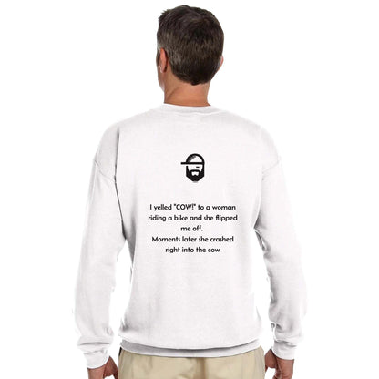 Cow Crewneck Sweatshirt