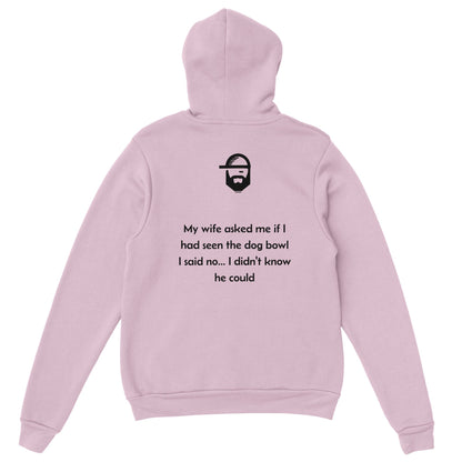 Dog Bowl Dad Joke Hoodie