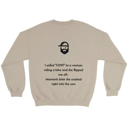 Cow Crewneck Sweatshirt