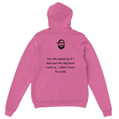 Dog Bowl Dad Joke Hoodie