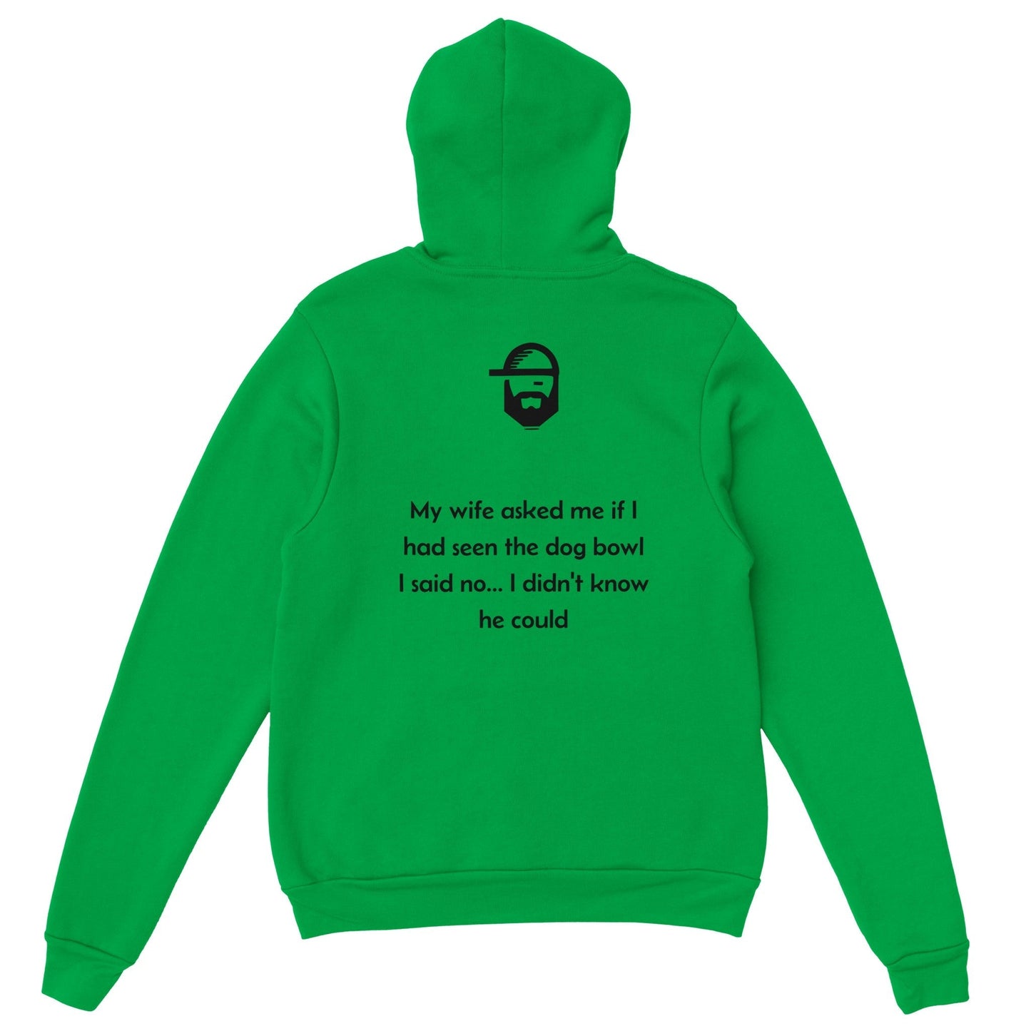 dog bowl dad joke hoodie