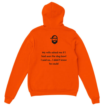 Dog Bowl Dad Joke Hoodie