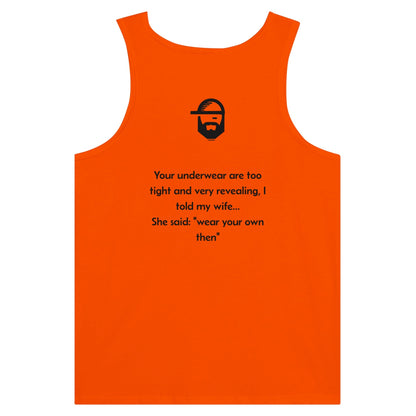 Underwear Dad Joke Tank Top