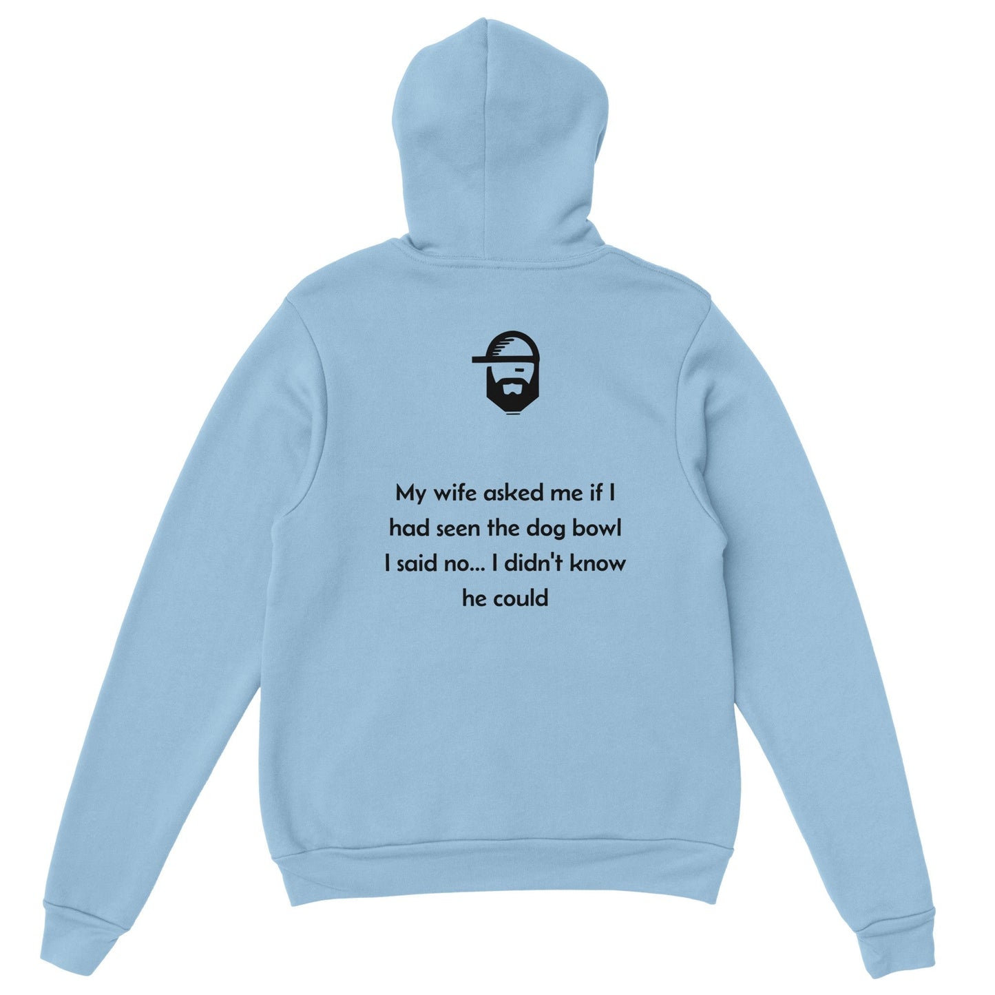 dog bowl dad joke hoodie