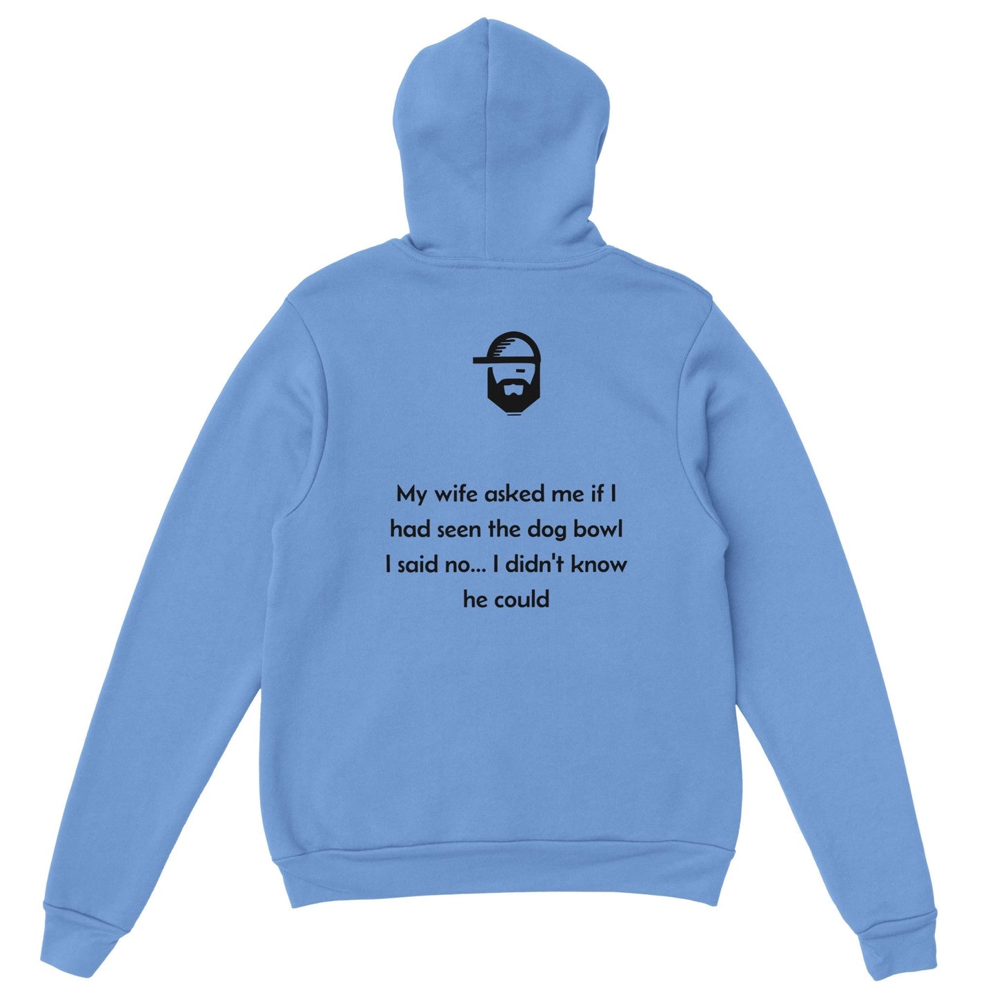 dog bowl dad joke hoodie