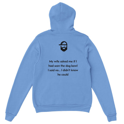 Dog Bowl Dad Joke Hoodie