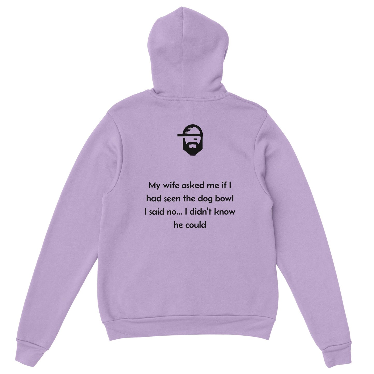 dog bowl dad joke hoodie