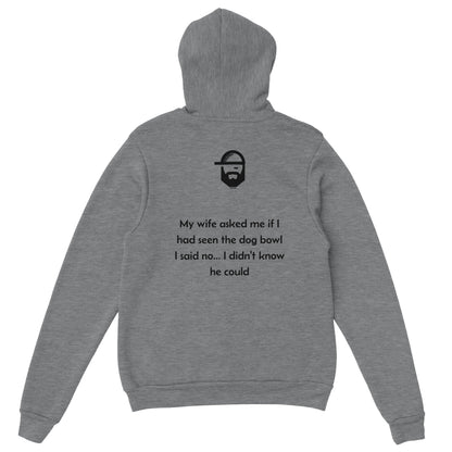 Dog Bowl Dad Joke Hoodie